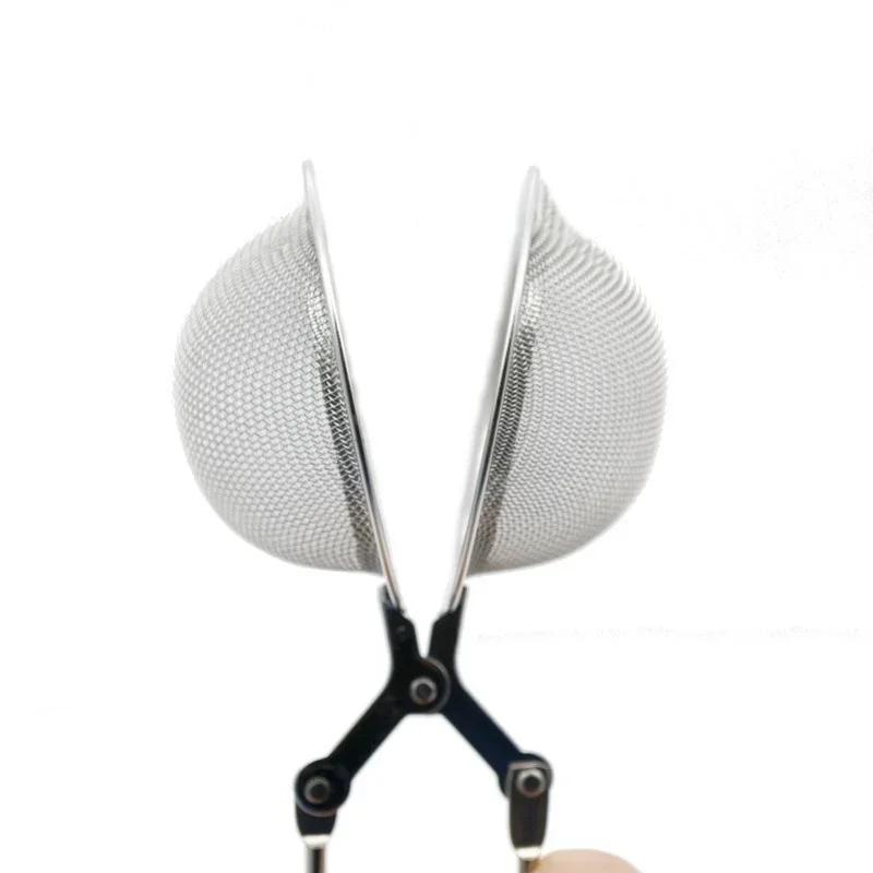 Kuchyňské potřeby Čajový infuzér v síťovaném sítku s filtrem s rukojetí Nerezová ocelová síťovina na čajové kuličky, příslušenství a nástroje