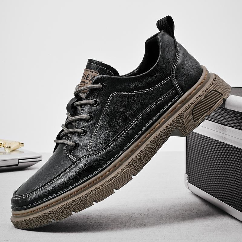 

Martin s new low-top autumn leather tooling trend small foreign trade independent station 2025 Douyin factory 46