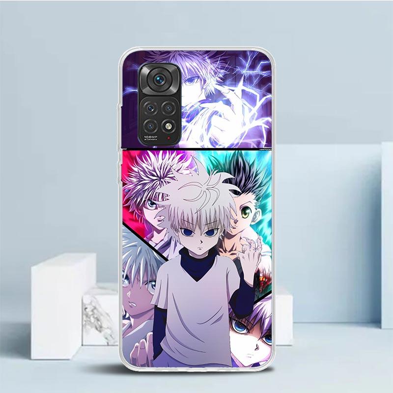 HunterX Killua Handyhülle Für Xiaomi Redmi Note 15 14 14S 13 12S 12 Pro Plus 11S 11 11T 11E 10S 10 + Weiche TPU-Rückseite Redmi N