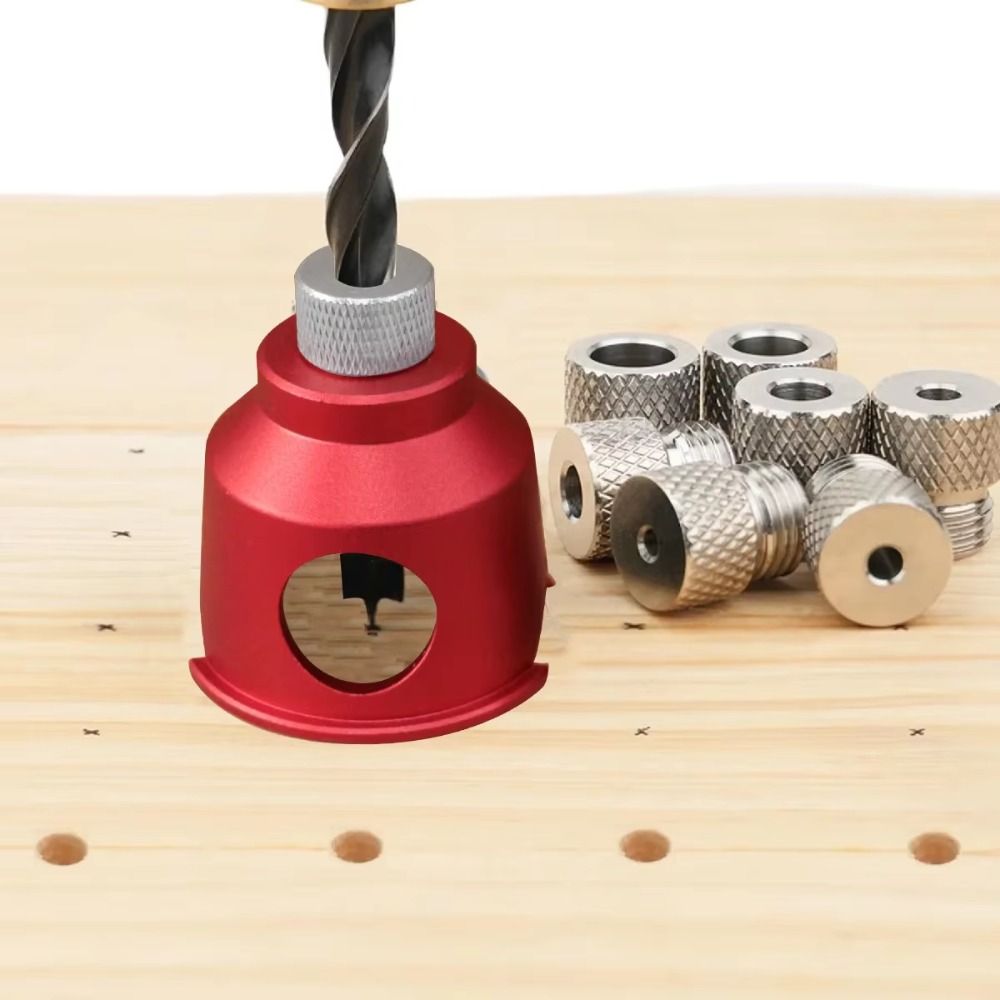 Aluminum Zinc Zinc Alloy Woodworking Drill Locator 90 Degree Pocket Hole Jig Woodworking Tools