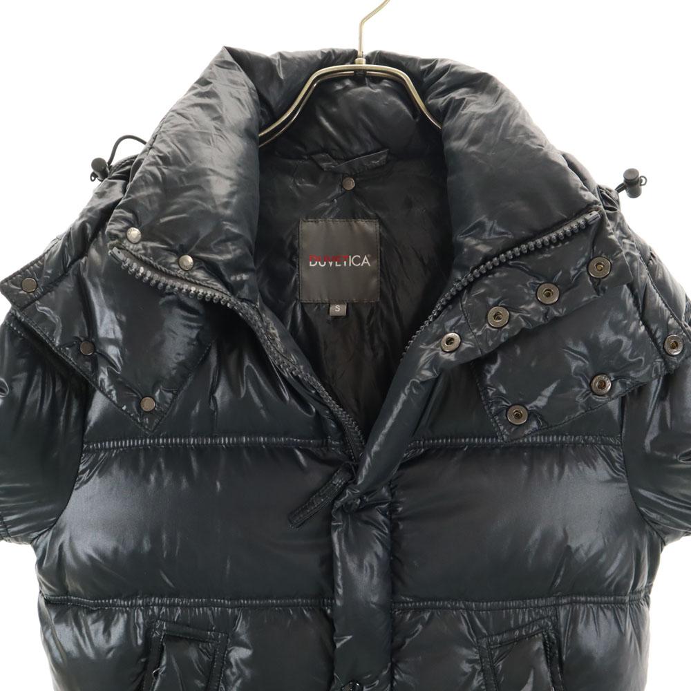 DUVETICA Péřová bunda S Tmavě šedá Pánská Použitá