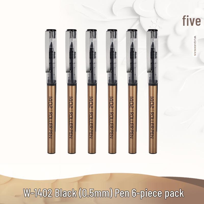 Quick-Dry 0.5mm Needle Tip Direct-Liquid Neutral Pen - 0.7mm Business Signing Pen