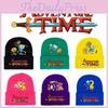 Time Adventure Retro Warm Knit Hat For Cold Weather Cartoon Unisex Lovers