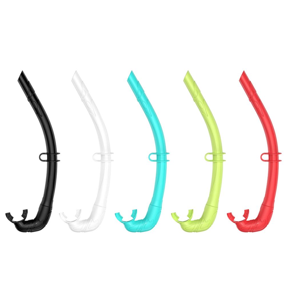 Tuba Pliable en Silicone Souple pour la Plongée Portable Facile à Respirer Tuba Humide avec Étui de Rangement pour l'Apnée la Pêche à la Lance la Natation