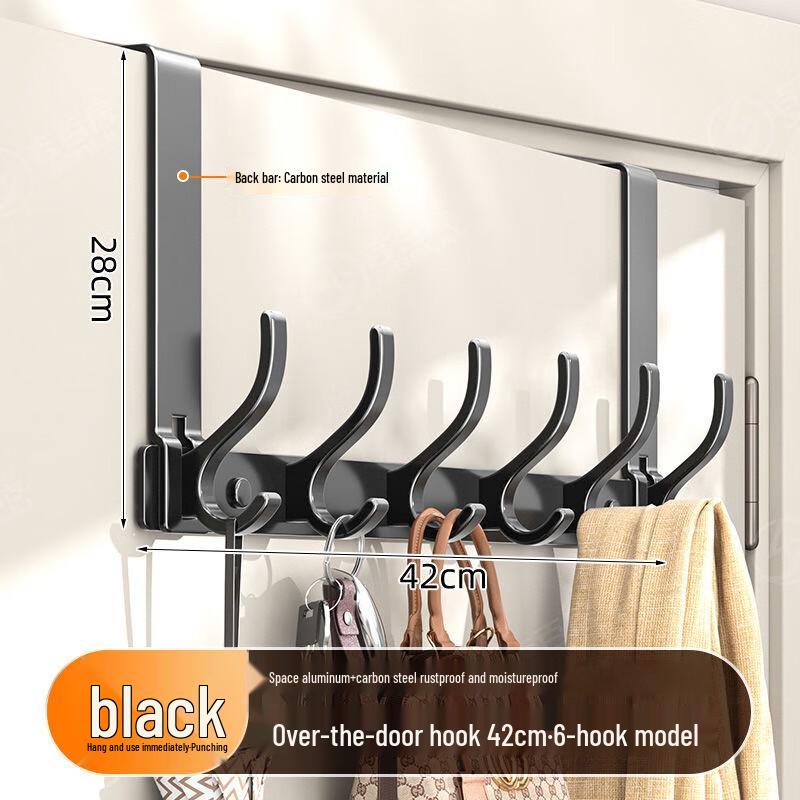 Klebe-Wandgarderobe ohne Montage