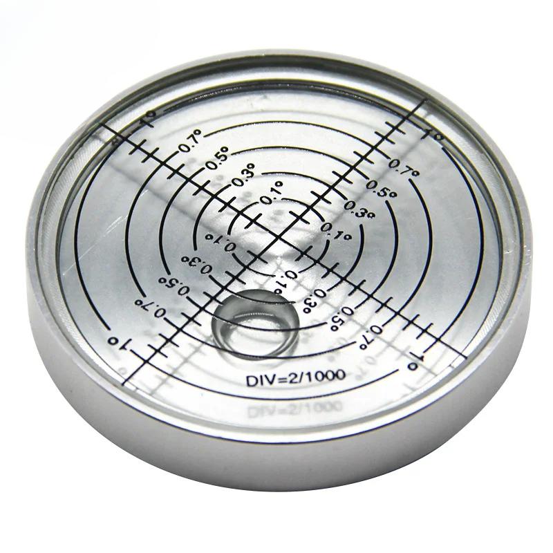 Magnetic High-precision Circular Level Gauge Bubble 6010metal Level Gauge Size 60 * 10mm