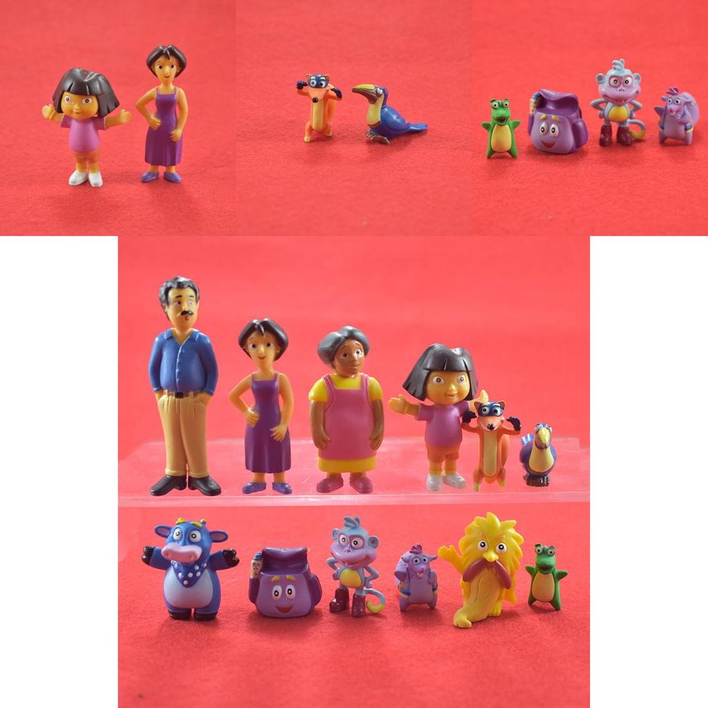 Atemberaubendes Dora die Entdeckerin Figurenset – Spielset mit 12 bezaubernden Figuren für Sammler