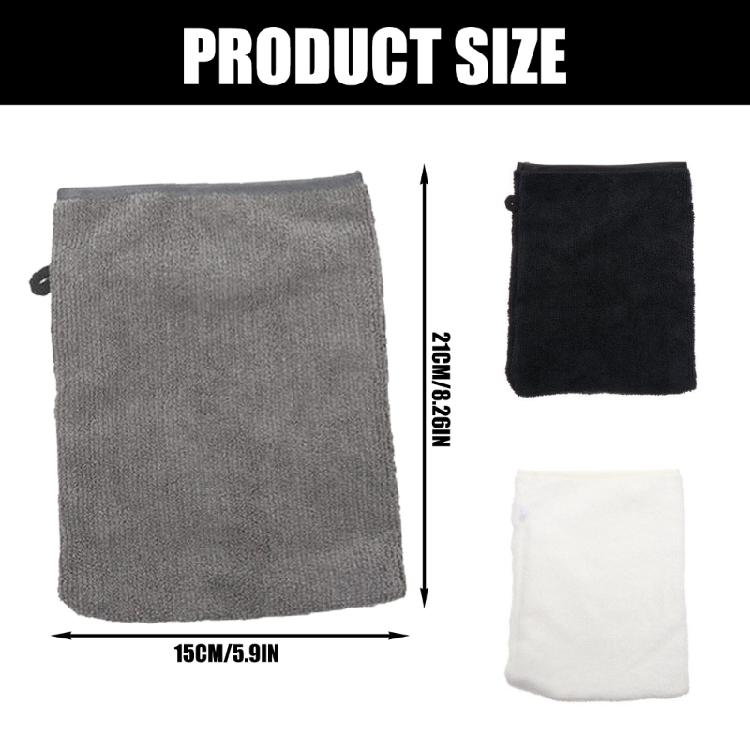 and Absorbent Microfiber Wash Gloves 5Pack, Face Cleansing and Makeup Removal Soft Face Gloves for Travel