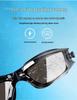 High-Definition Electroplated Silicone Adult Racing Goggles - Professional Anti-Fog Waterproof Swim Goggles