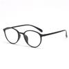 Korean Style Small Frame Glasses Women's Myopia Can Be Equipped with Ultra-Light Cold Tea Pigment Face Glasses Fashionable Artistic Frame