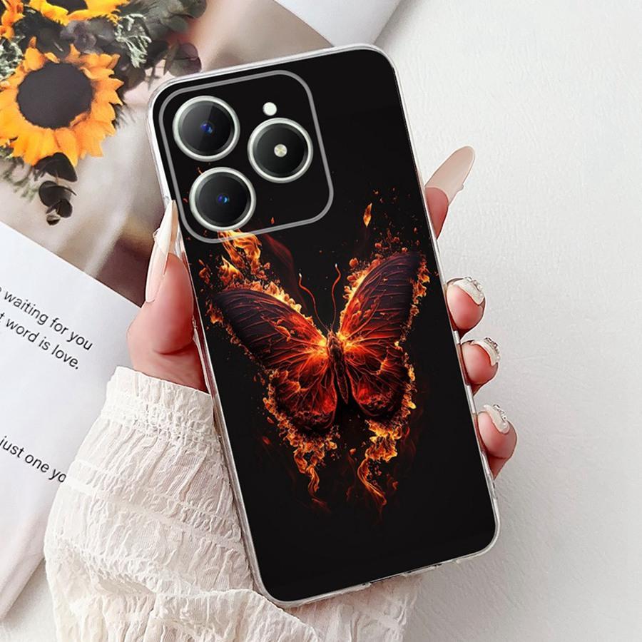 For OPPO Realme C61 C63 Case C 61 RMX3939 New design TPU Soft Silicone Shockproof Coque Funda For RealmeC63 C6 1 Phone Cover