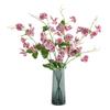Plastic Artificial Pea Flowers 55cm Fake Flower Silk Pea Blossom Branch  Office Desktop Decoration