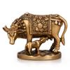 Beautiful Brass Kamdhenu Cow and Calf