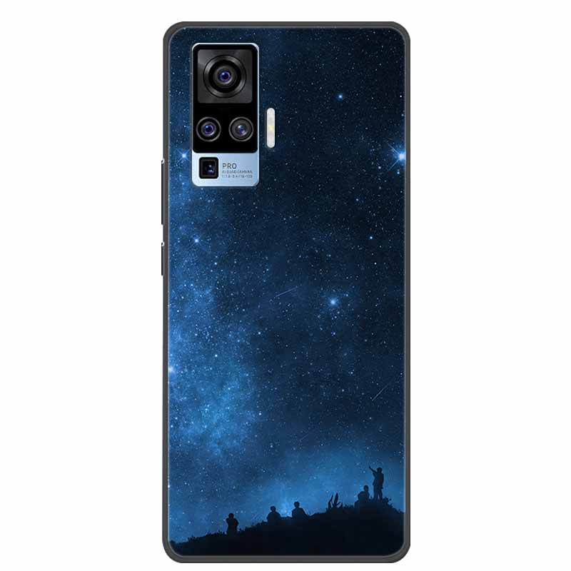 Für Vivo X50 Pro Hülle Cartoon TPU Weiches Silikon Handyhüllen für Vivo X50 Pro Plus Pro+ Abdeckung für Vivo X50 5G V2001A Süße Coque