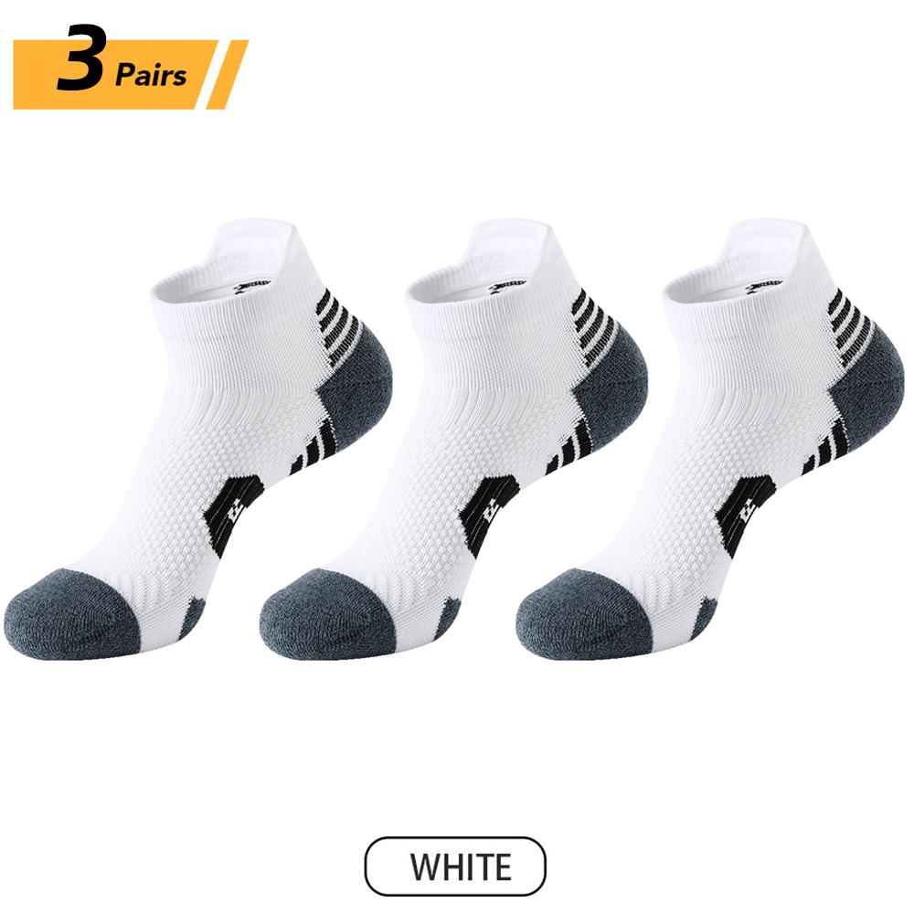 9/3 Pair Professional Fitness Sports Socks Towel Bottom Non-Slip Running Socks Men Women Quick-Drying Basketball Training Sox