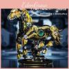 Diy Mechanical Horse Puzzle Building Blocks With Abs Plastic For Kids Gift