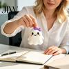 Decompression Toy Halloween Bow Ghost Squeeze Toy, Stress Relief Cartoon Sensory Gadget Soft Stretchy Party Favors for Adults Kids Fidget