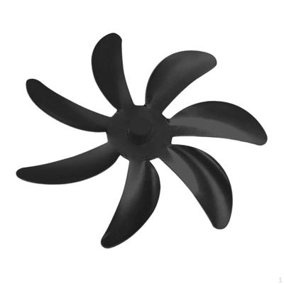 6.77" Fireplace Fan Leaf Wood Burning Stove Log Burner Accessories 7