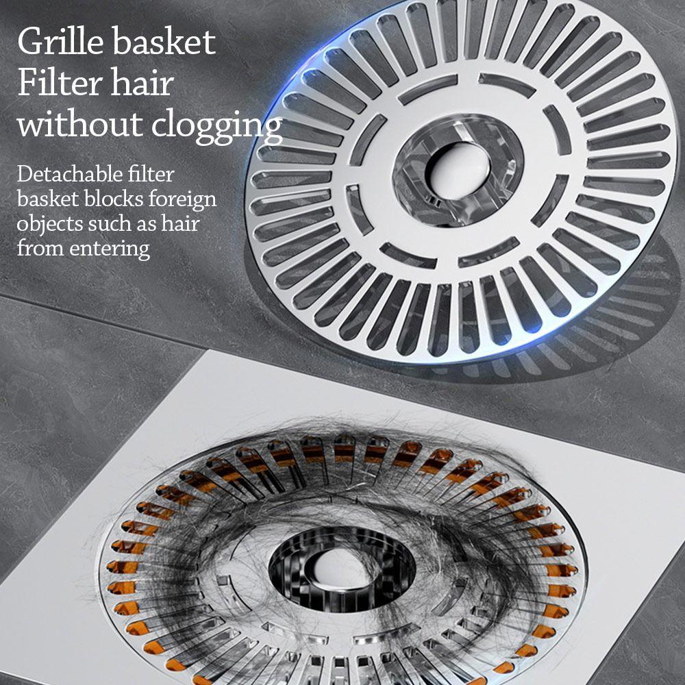 Durable Anti Odor Floor Drain Core Removable Colander Drain Cover Insect Prevention Sewer Strainer Plug