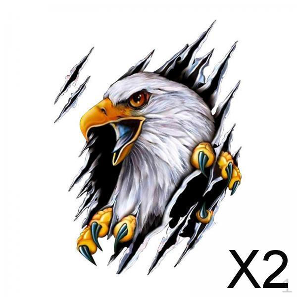 

Eagle Car Sticker Decals Set for And Motorcycles , Left, 2