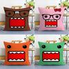 Cool Cute D-Domo KunS Face Pillow Case Soft Plush Fabric Double Sided Print Decorative Home Living Room Gift Cushion
