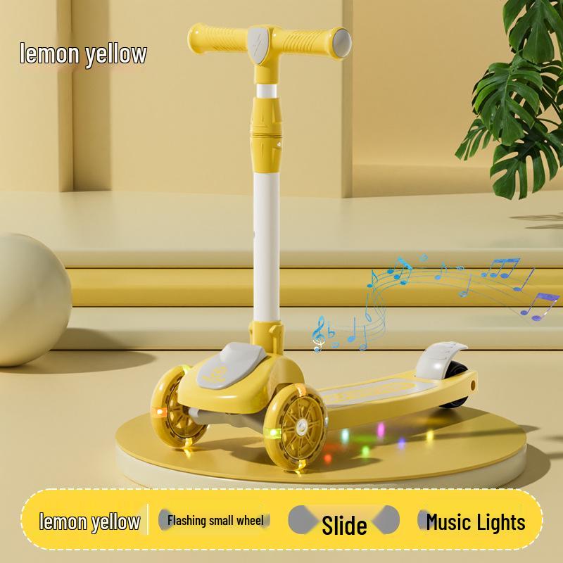 3-in-1 Children's Scooter for Ages 1-12: Safe and Fun for Boys and Girls