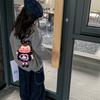 Stylish And Breathable Knitted Crossbody Bag For Children In Fun Cartoon Theme