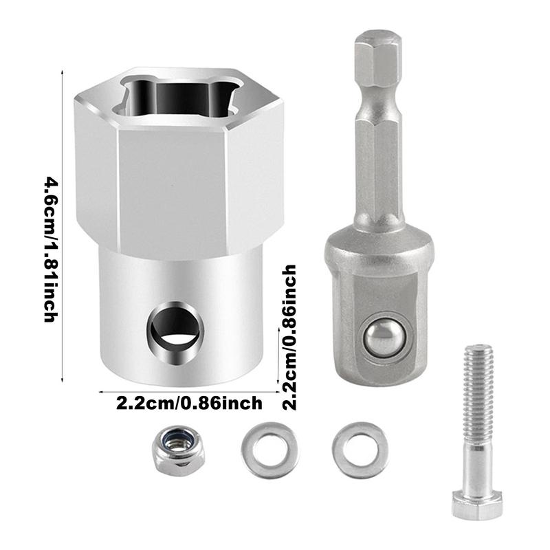 Pentru consultați descrierea Adaptor pentru burghiu cu crestătură Cric din oțel inoxidabil Cric pentru remorcă Adaptor pentru manivelă Burghiu