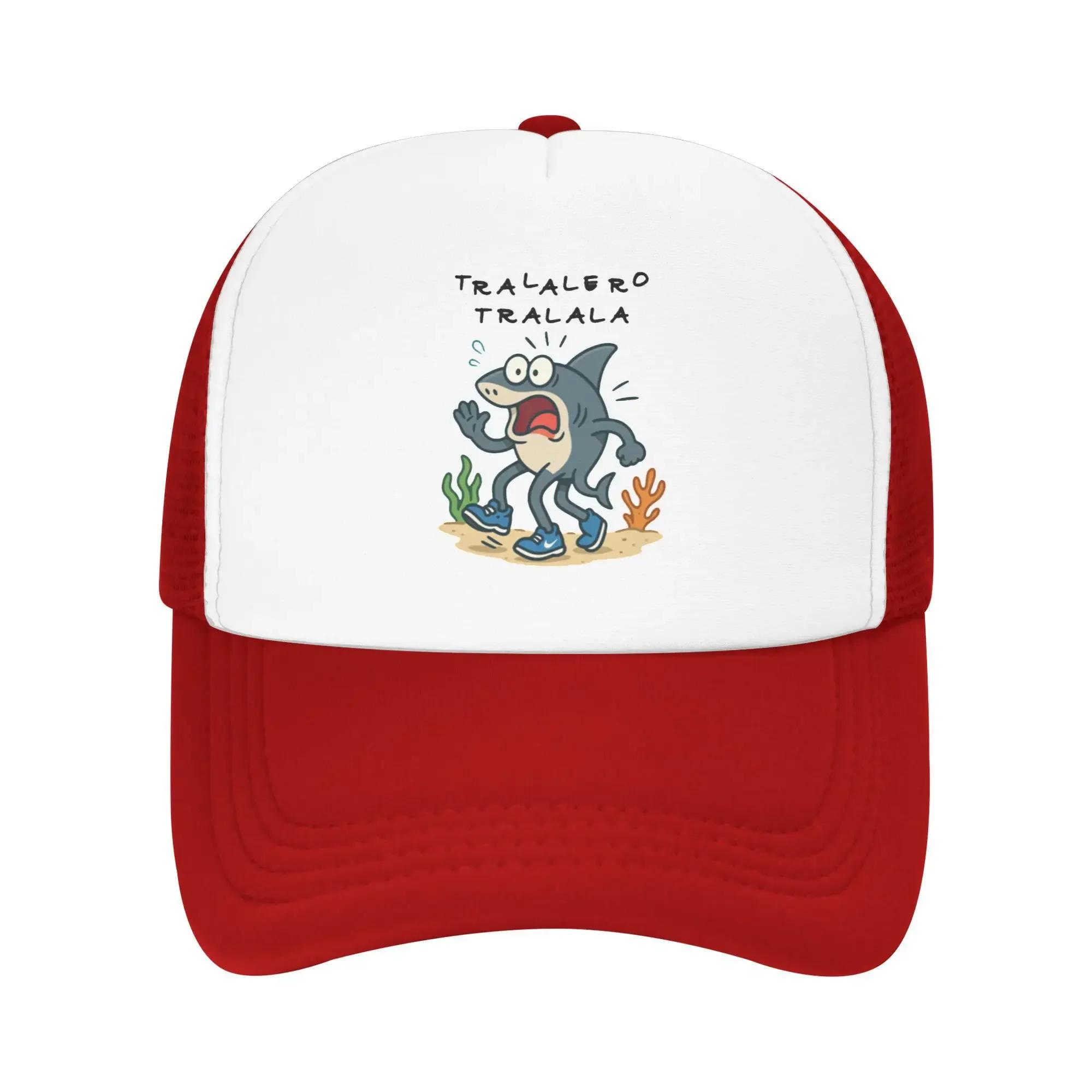 

Suprise Tralalero Tralala Italian Brainrot Travel Mesh Baseball Caps For Unisexs Personalized FeUnisex Beach Dad Hat Snapback Cap One Size