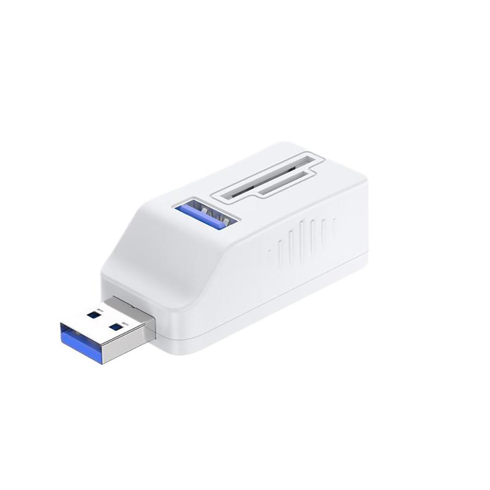USB3.0 HUB 5 Ports TF Micro SD MMC Card Reader USB Cable Splitter Extend Memory Adapter Keyboard Mouse Camera Disk USB Converter