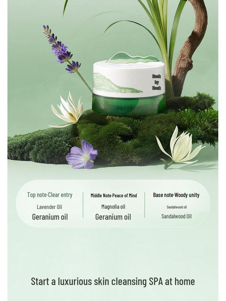 Cloud Sand Radiance Botanical Cleansing Balm: Nourish, Repair, and Remove Makeup in One Step.