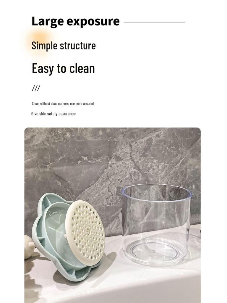 2-in-1 Silicone Shampoo Brush & Foaming Bottle: Soft, Hands-Free, Massage & Clean Set