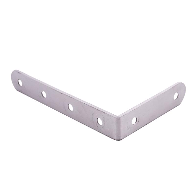 Promotion! 125x75mm L Shape Stainless Steel Shelf Corner Brace Angle Bracket