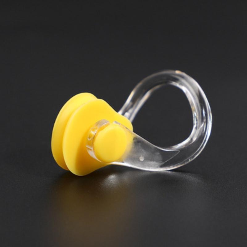 Swimming Nose Clip Soft Skin-Friendly Silicone Reusable Waterproof No Hurt for Adult Kids Diving Beginner