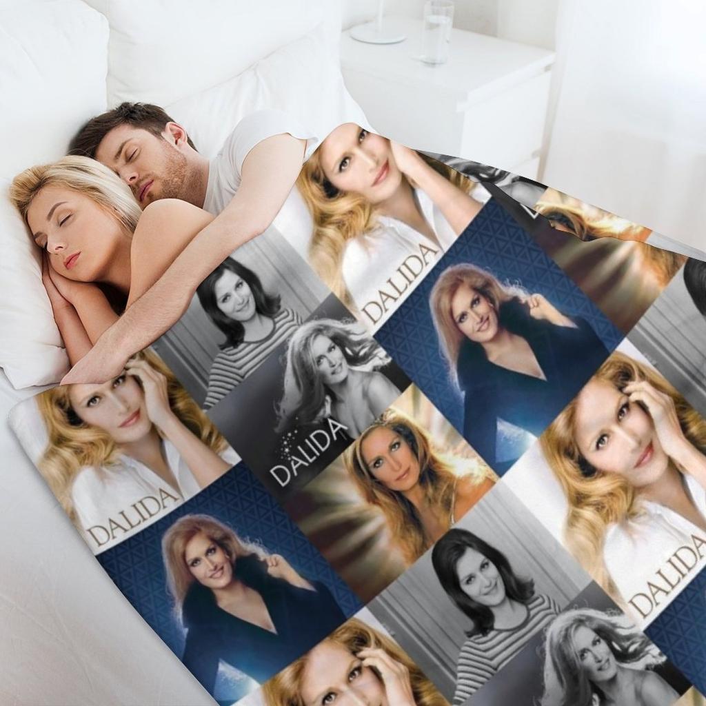 Dalida collage Throw Blanket Single Travel Luxury Brand Luxury Thicken Blankets