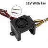 Vylepšená kompletně sestavená sada hotendu a trysek Kompletní sada MK8 J-Head extrudéru s dvojitým chladicím ventilátorem 12V 24V pro 3D tiskárnu Ender3 CR10