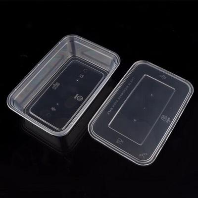 Disposable Transparent Food Containers with Lids