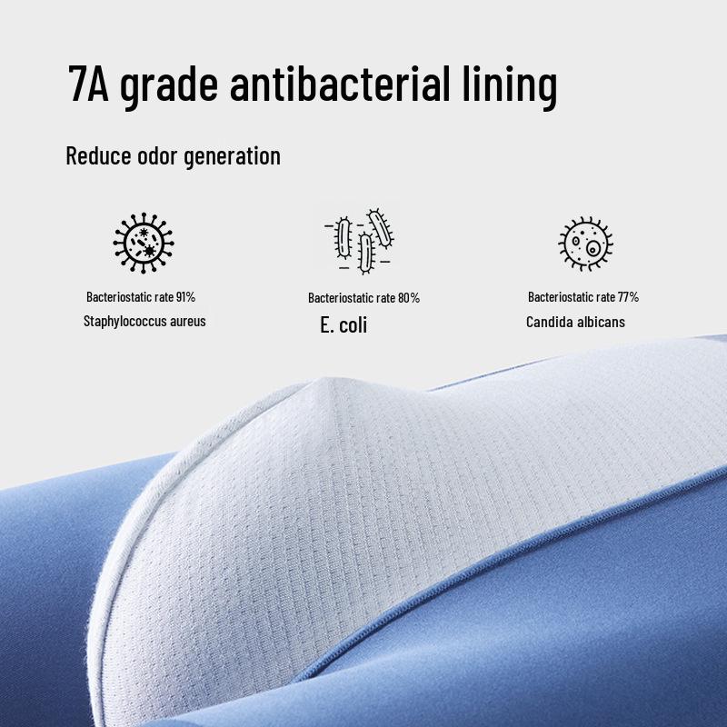 120 Summer Men's Ultra-Thin Ice Silk Mesh Underwear, Cool & Breathable with 7A Antibacterial Crotch