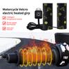DC12V Universal Electric Heated Motorcycle Handlebar Temperature Control Grips Hand Heater Warm