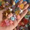 20/40/80 miniature resin animal figurines, some of which are light-up resin animals, perfect for DIY jewelry and phone case deco