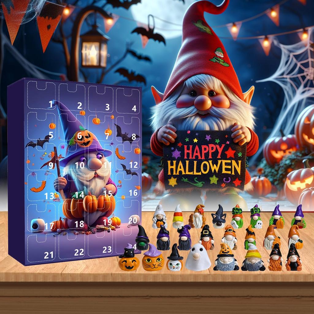 Halloween Advent Calendar Before Christmas Advent Calendar Kids 24 Days Halloween Calendar Countdown Movie Character Doll Figure Collectible