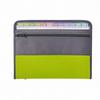 13 Pockets Expanding File Folder A4 Front Pencil Pouch Accordion File Organizer with Safe Zipper Multi-layer
