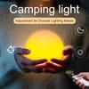 Room Night Light LED Ball Sunset Mood Nightlight With 3 Modes Brightness Mood Lamp For Tent Gathering Night Reading Camping