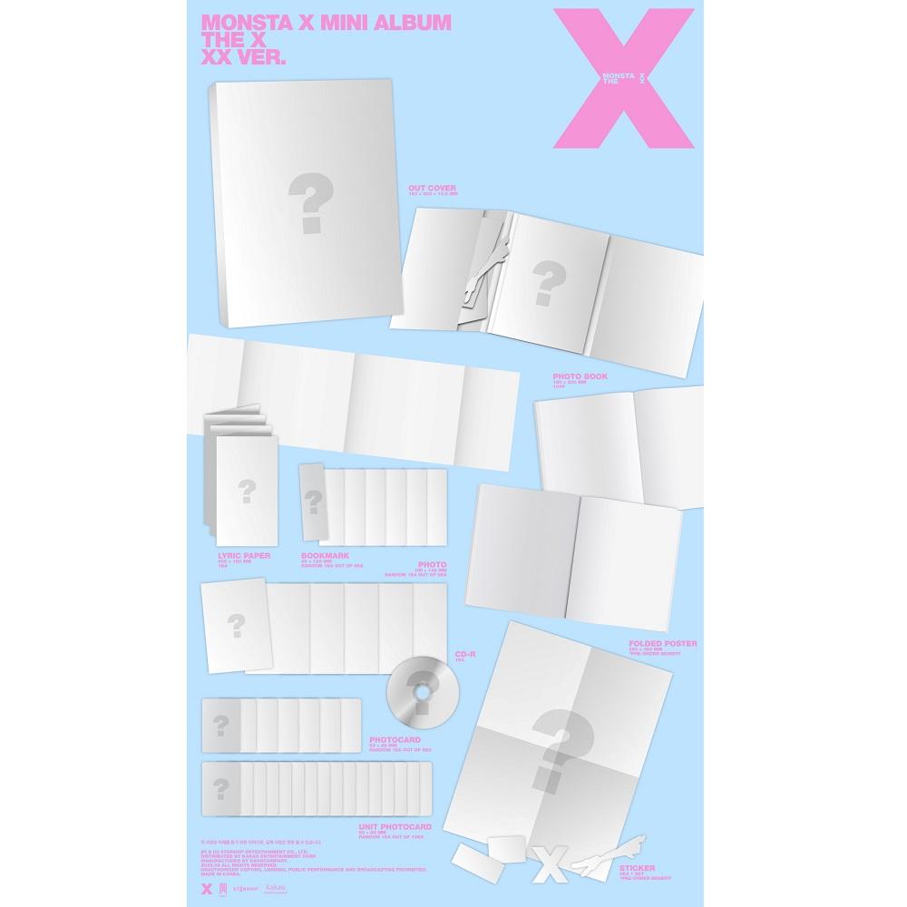 

[9/2 Release] Monsta X - Mini Album The X CD+Pre-Order Gift XX ver.