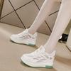 Summer Hollow Mesh Women'S Sneakers Breathable Mesh Platform Shoes Non Slip Thick Bottom Lace-Up Fashion Casual Running Trainers