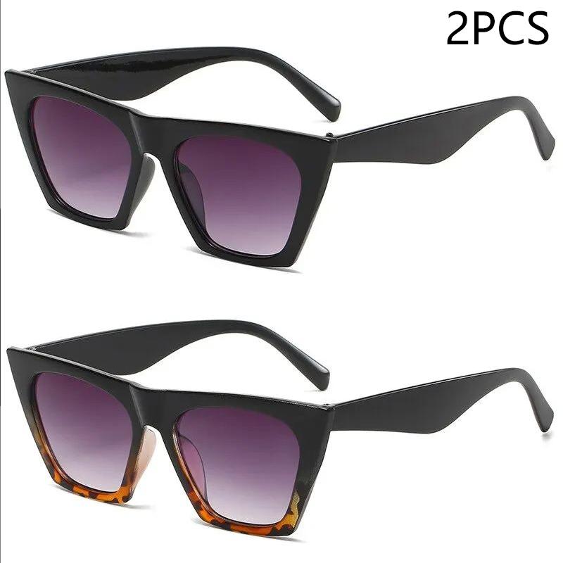Large Frame Diamond-set Sunglasses Women's Anti-ultraviolet Glasses One-piece Sunglasses Rhinestone Glasses 5-1