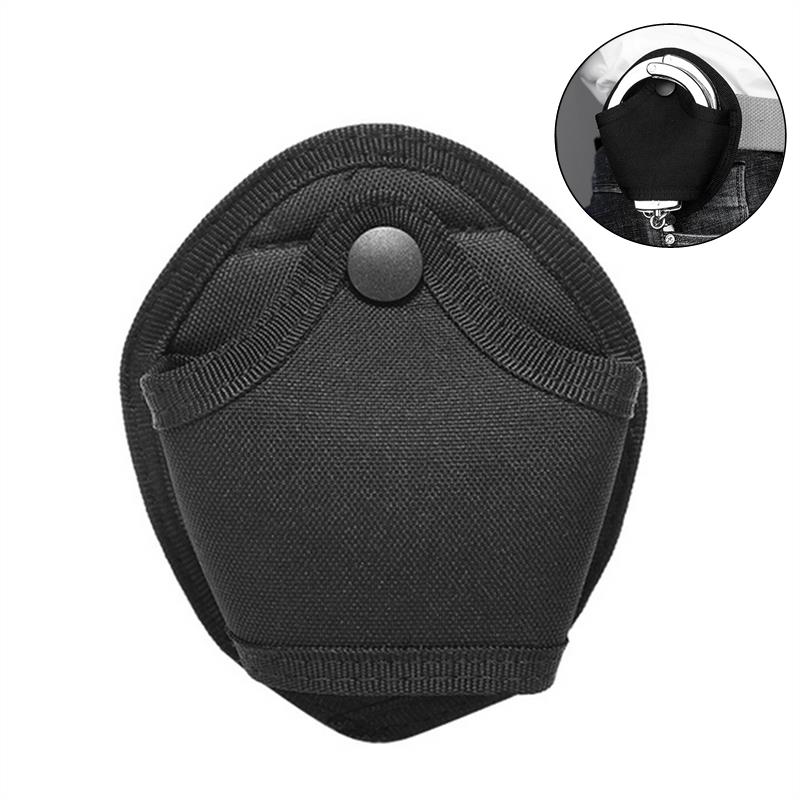 Tactical Profession Handcuffs Case Shackles Holster Molle Belt Pouch Nylon Holder Handcuff Hunting Accessories Equipment