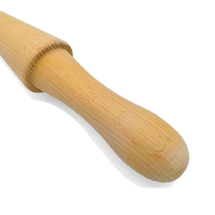 Eco-Freindly Natural Beech Wood Pizzelle Cone Roller Easy to Operate Housewares