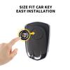 25mm Auto Sleutel Embleem Stickers Auto Bediening Sleutel Logo Accessoires Voor Cadillac Escalade CTS ATS SRX STS XT5 XT4 XT6 XTS CT4