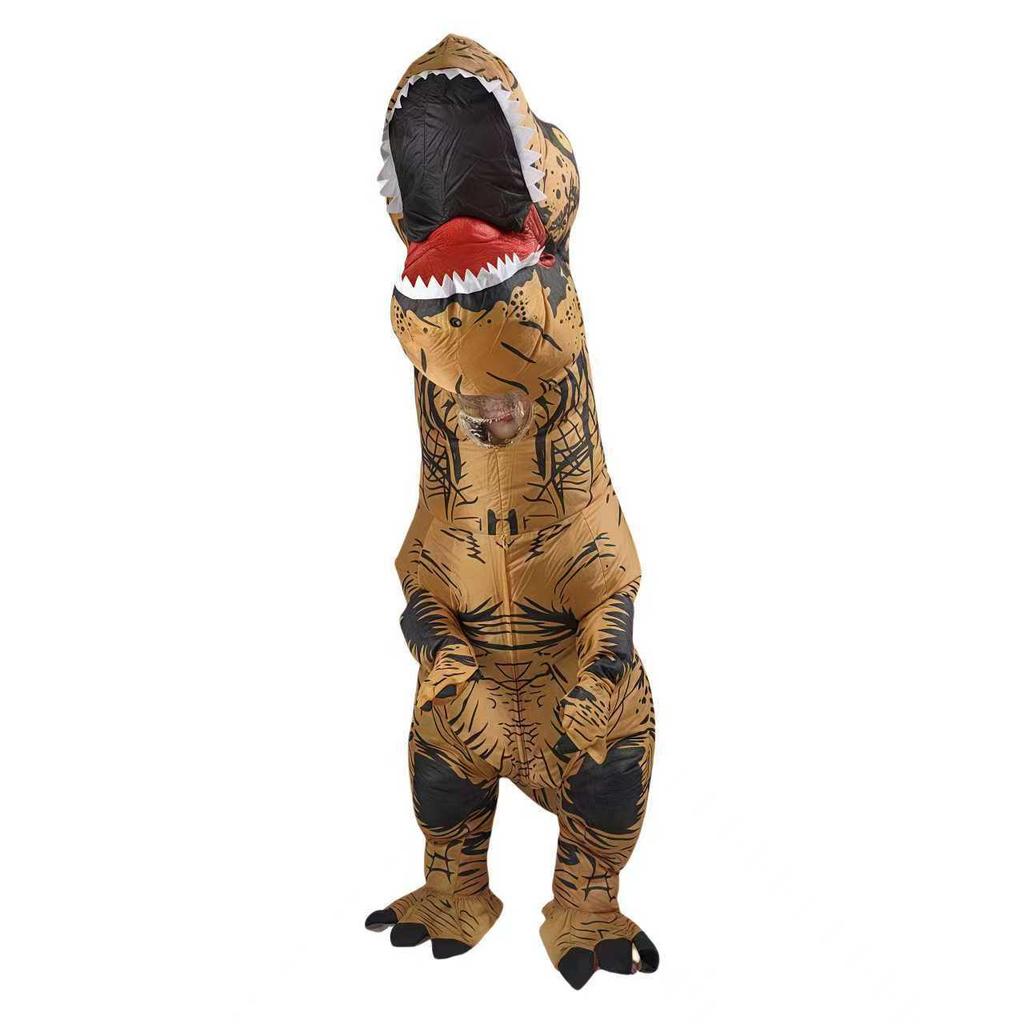 Costume gonfiabile di Tyrannosaurus Rex di Halloween per Performance di Danza e Atmosfera di Festa